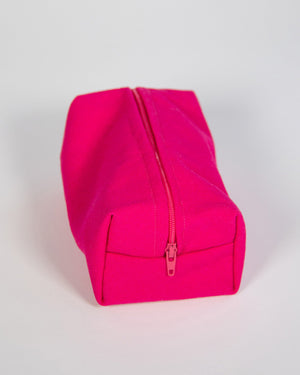 Pink Canvas Gingham Bag Small