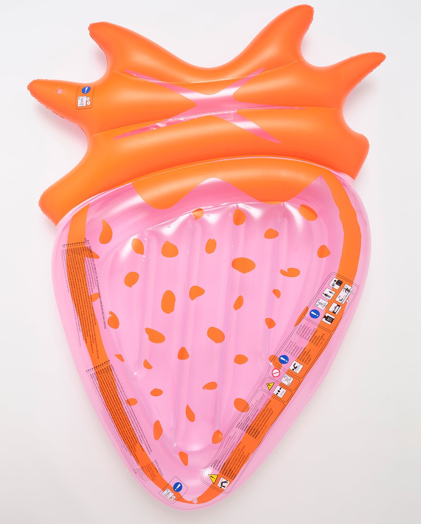 Luxe Lie-On Float Strawberry