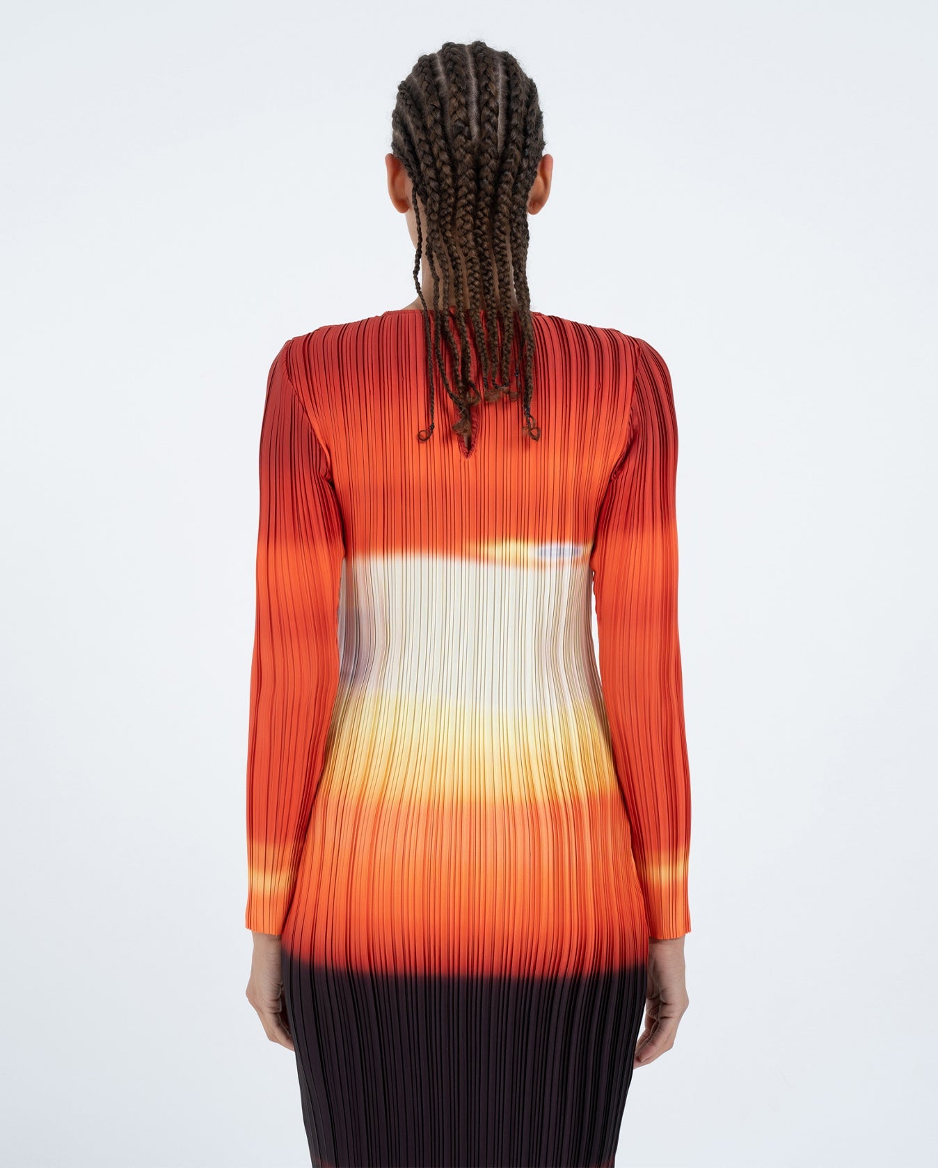 Crew Neck Midi Dress - Mirage