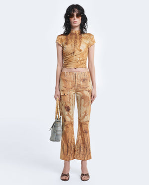 Flared Utility Pant - Rust