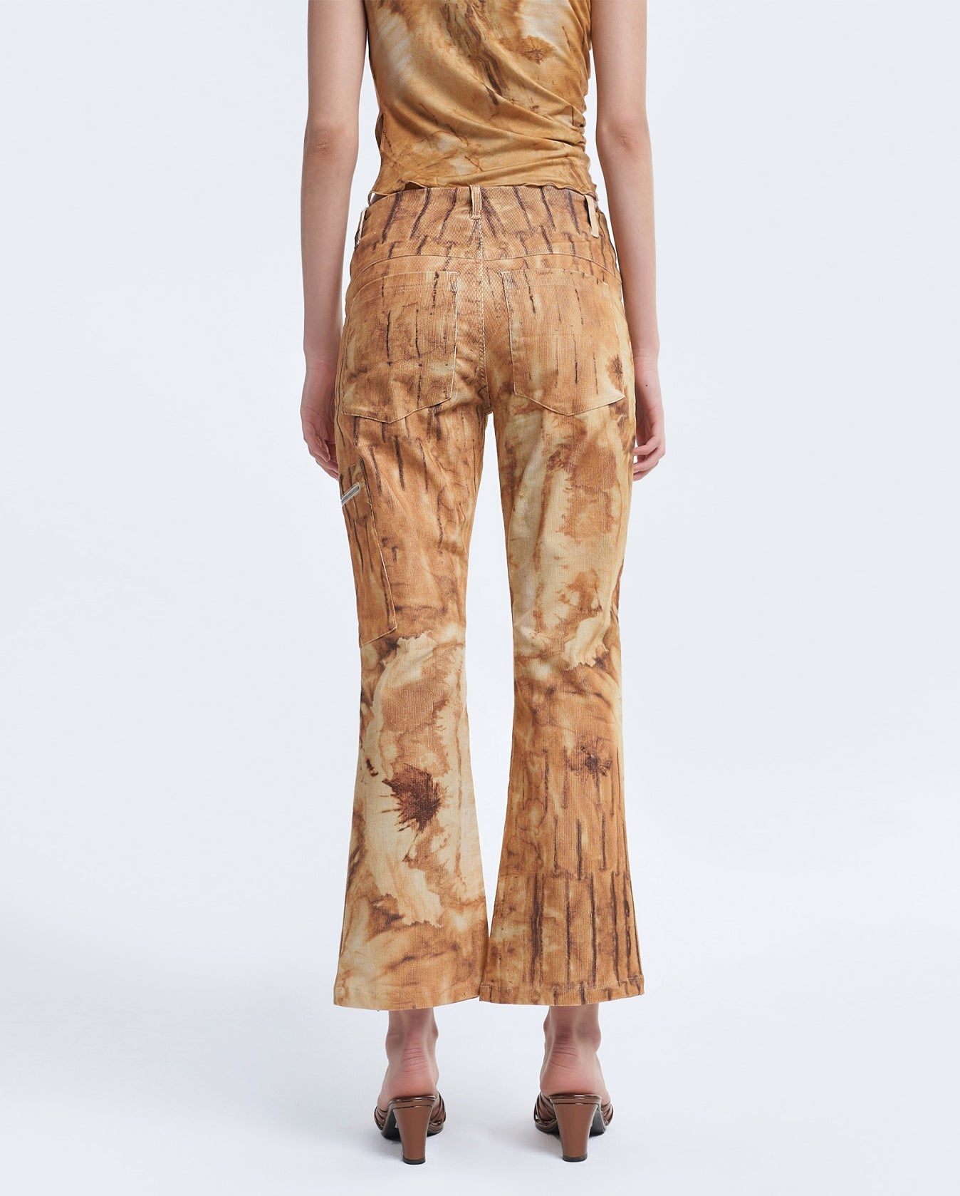 Flared Utility Pant - Rust