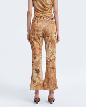 Flared Utility Pant - Rust