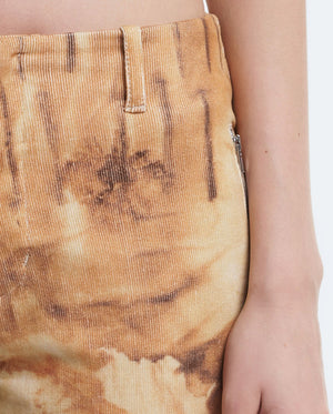 Flared Utility Pant - Rust