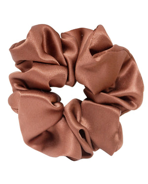 Handmade Silk Charmeuse Scrunchie - Sweet Dreams C